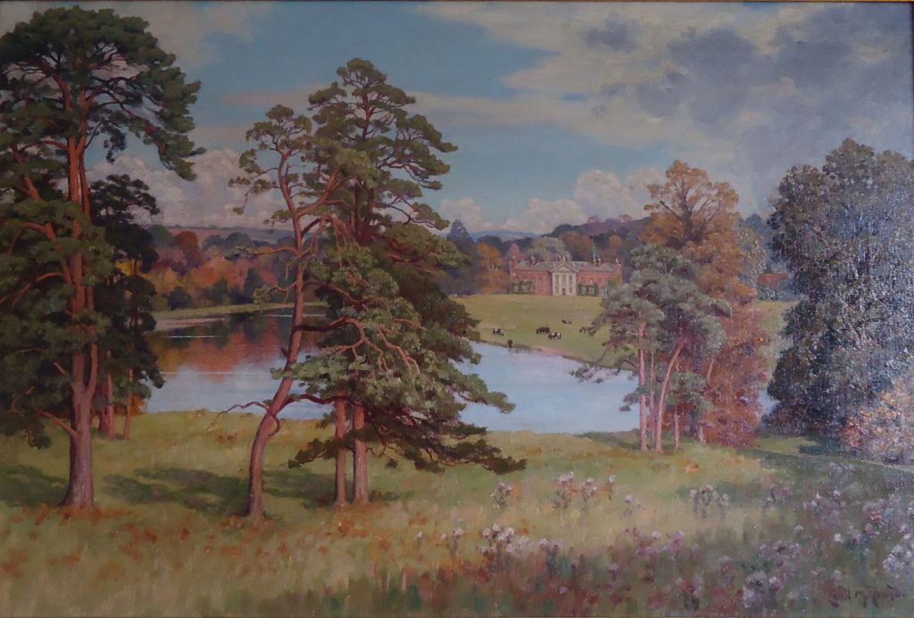 Cecil Round's 'Country House Landscape' which is actually Avington Park, in Hampshire.